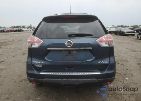 2016 Nissan Rogue S из США, поврежденный, VIN KNMAT2MV1GP693675